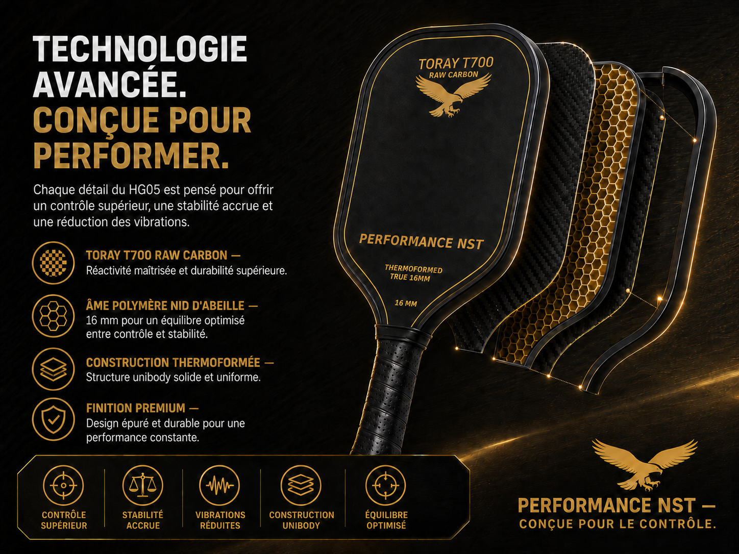 Performance NST HG05 - Technologie avancée